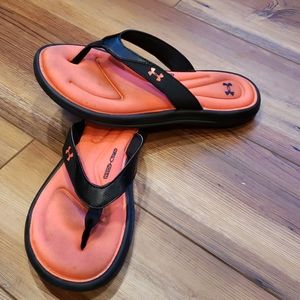 Women under armour 4D foam flip flops